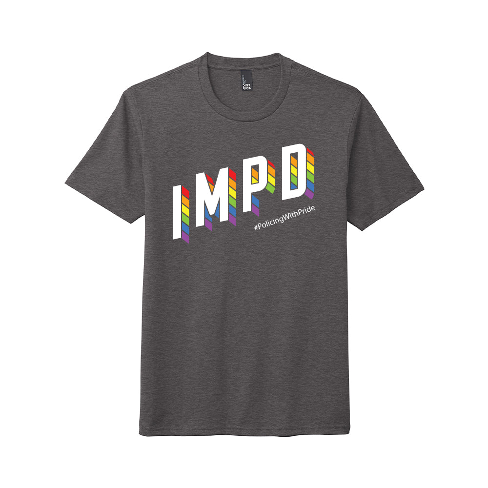 IMPD Policing with Pride 2023 Tee - IMPD Rainbow